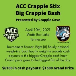 ACC Crappie Stix Big Crappie Bash