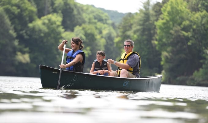 canoe, kayak, watts bar lake, recreation, east tennessee